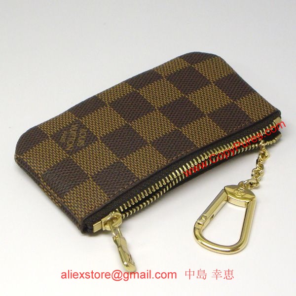 LOUIS VUITTON（ルイ・ヴィトン） ポシェット・クレ キー＆コインケース ダミエ N62658